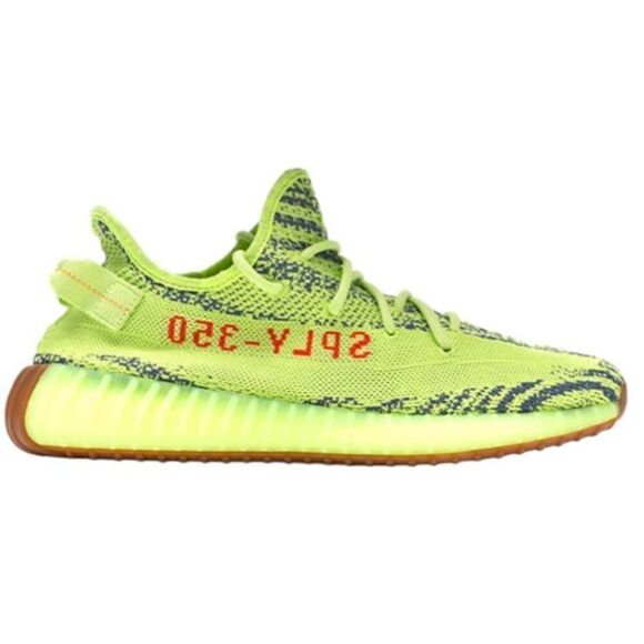 ADIDAS Yeezy Boost 350 V2 'Semi Frozen Yellow' Size 10 - Picture 1 of 9